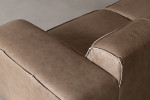 Jagger Leather Modular - Daybed - Smoke -