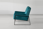 Caleb Armchair - Velvet Teal -