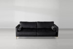 Hayden Velvet Lounge Suite - Midnight -