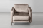 Hayden Velvet Lounge Suite - Champagne -