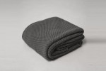 Throw Moss Knit - Slate Grey -