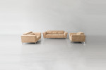 Laurence Lounge Suite - Tan -