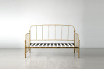 Metal Daybed - Brushed Gold - Helena -