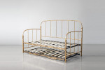 Metal Daybed - Brushed Gold - Helena -