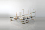 Metal Daybed - Brushed Gold - Helena -