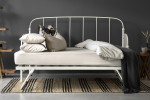 Metal Daybed - White - Helena -