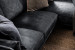 Ottavia Velvet L-Shape Couch - Aged Mercury L-Shape Couches - 8