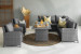 Gianmarco with Giuliana Patio Lounge Set - Charcoal Patio and Outdoor Lounge Furniture - 1