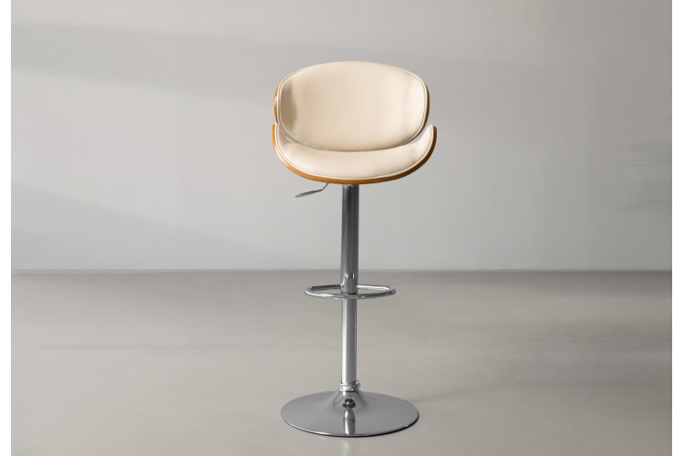 Tristan Bentwood Bar Chair - Beige Tristan Bar Chairs - 1