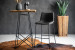 Halo Tall Bar Chair - Ebony | Bar Chairs  -