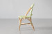 Tara French Bistro Chair - Green & White