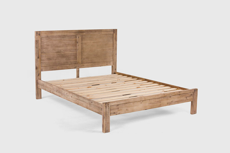 Vancouver Acacia Wood Bed - Double  -