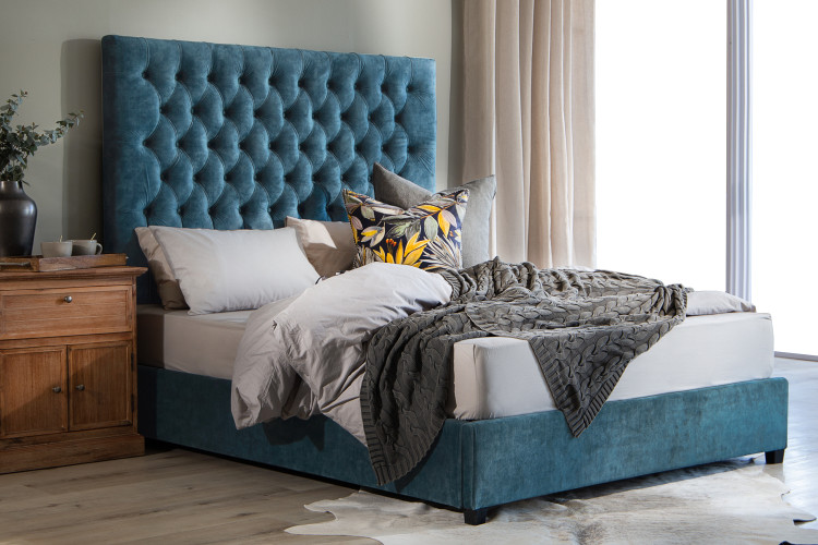 Kate Kylan Bed Combo - Double - Aged Teal Double Beds - 1