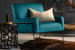 Caleb Armchair - Velvet Teal -