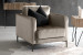 Hayden Velvet Armchair - Champagne -