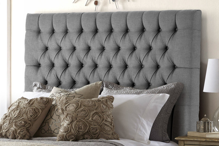 Kate Headboard - King - Harmony Dark Grey King Headboards - 1