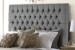 Kate Headboard - King - Harmony Dark Grey King Headboards - 1