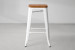 Matlin Bar Chair - Matt White Matlin Bar Chair - 3