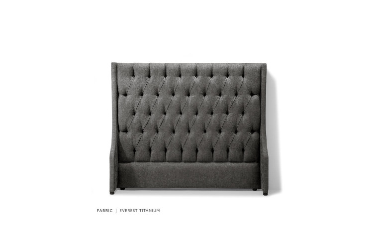 Madison - Queen Headboard - Everest Titanium Queen Headboards - 2