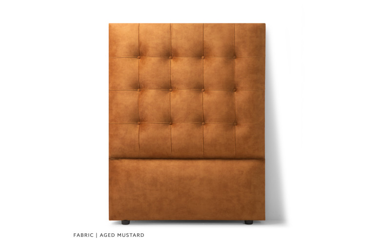 Ariella Headboard - Single - Aged Mustard Single Headboards - 1