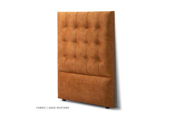 Ariella Headboard - Single - Aged Mustard Single Headboards - 1