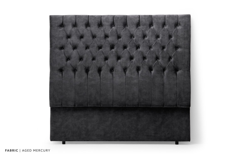 Kate Headboard - Queen - Aged Mercury