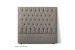 Catherine Headboard - King - Alaska Grey King Headboards - 1