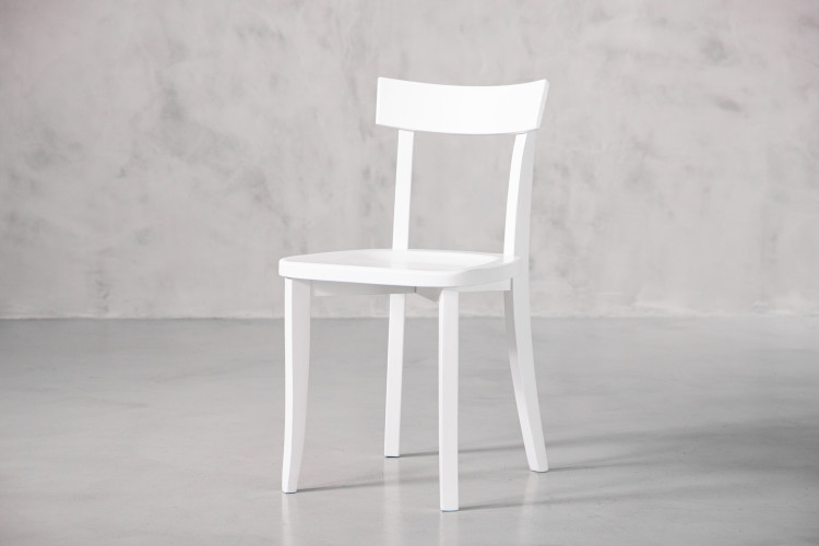 Nera Dining Chair - Matt White Dining Chairs - 1