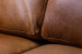 Nixon Three Piece Leather Corner Couch - Desert Tan