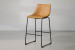 Halo Tall Bar Chair - Camel