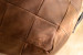 Navarre Leather Ottoman -