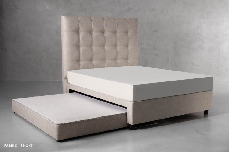 Alexa Dual Function Bed - Smoke - Double Double Beds - 4