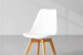 Atom Dining Chair - White Dining Chairs - 7