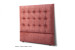 Ariella Headboard - Queen - Aged Mineral Pink Queen Headboards - 3