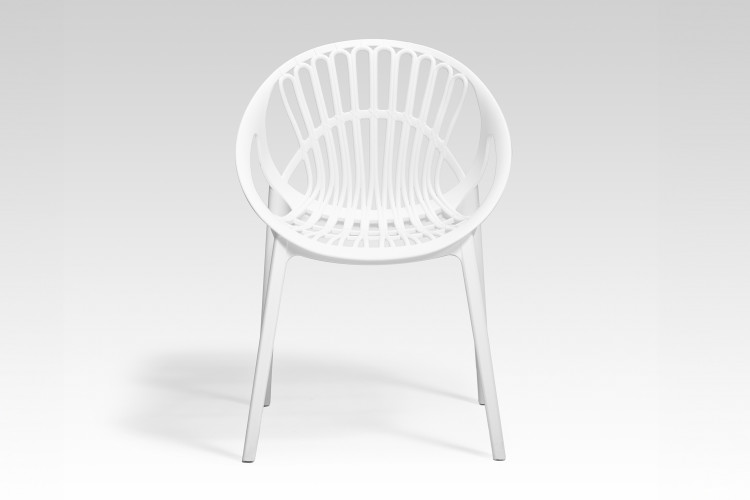 Jace Dining Room Chair - White Jace Dining Chair Collection - 3