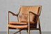 Cordelia Leather Armchair - Desert Tan Armchairs - 5