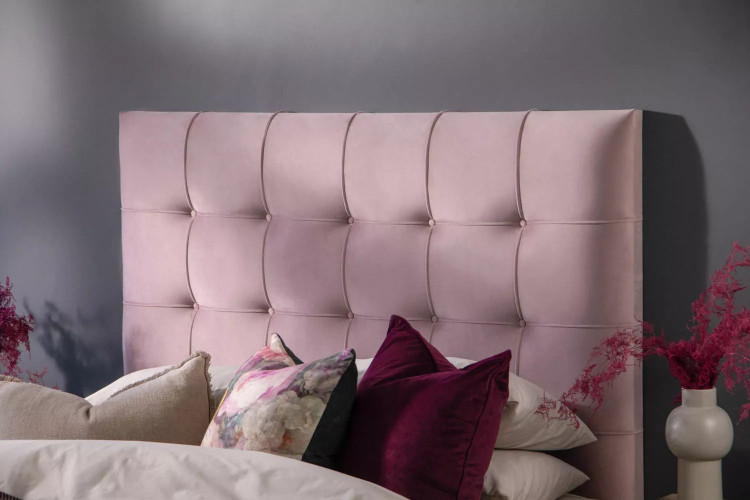 Ariella Headboard - Single - Velvet Pink Single Headboards - 1