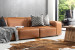 Jagger Leather Modular - 4 Seater Couch - Desert Tan