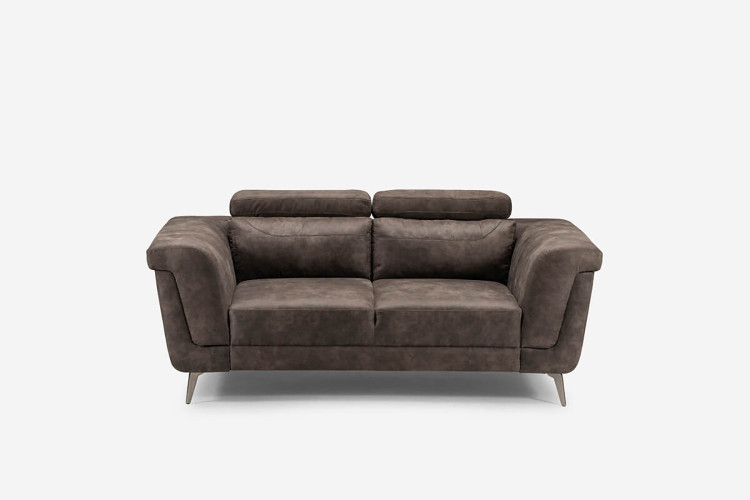 Laurence 2-Seater Couch - Fossil Fabric Couches - 1