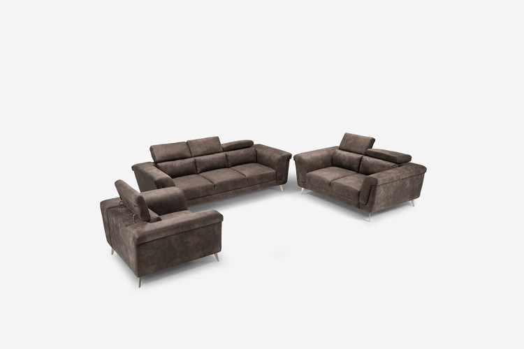 Laurence Lounge Suite - Fossil  -