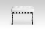 Replica Barcelona Chair + Footstool - White | Armchairs for Sale | Living | Cielo -