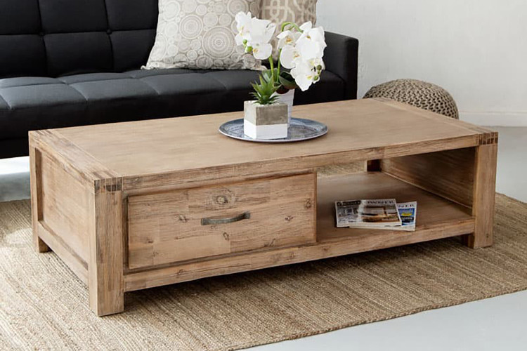 VCER2-CF01 - Vancouver Acacia Wood Coffee Table -