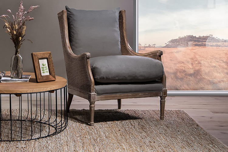 Belden Armchair - Dark Grey -