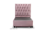 Skyler Dual Function Bed -  Velvet Pink - Single -