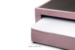 Skyler Dual Function Bed -  Velvet Pink - Single -