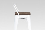 Tyce Counter Bar Chair - White  - 