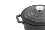 Nouvelle Cast Iron 8 Piece Cookware Set - Grey -