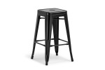 Esta Counter Bar Chair - Black -