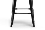 Esta Counter Bar Chair - Black -