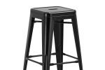 Esta Counter Bar Chair - Black -